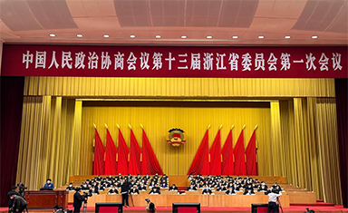 多彩集團(tuán)董事長夏煒參加浙江省兩會