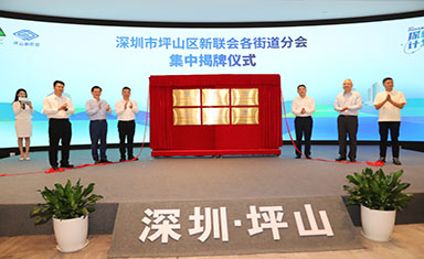 夏煒董事長參加深圳市坪山區(qū)新聯(lián)會(huì)各街道分會(huì)成立大會(huì)